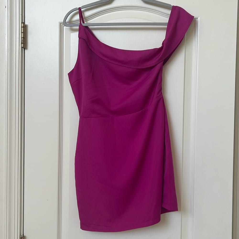 Superdown purple mini dress